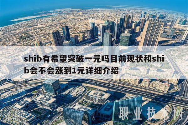 shib有希望突破一元吗目前现状和shib会不会涨到1元详细介绍-第1张图片-交易所